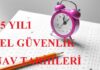 2025 YILI ÖZEL GÜVENLİK SINAV TARİHLERİ